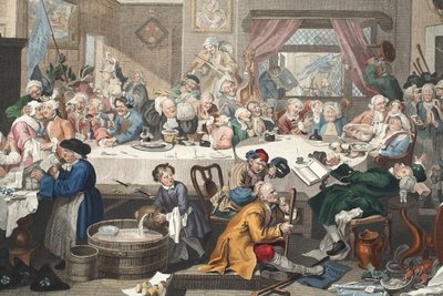 Un divertissement électoral, illustration de 