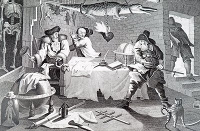 Une scène occulte - William Hogarth
