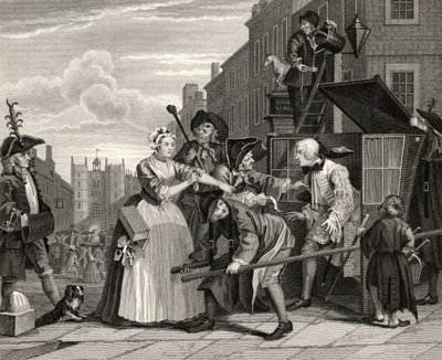 Arrêté pour dettes, planche V de 