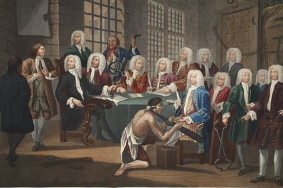 Bambridge en procès pour meurtre par un comité de la Chambre des communes, illustration de 