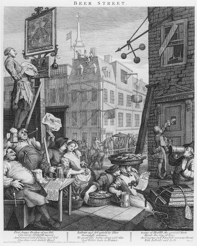 Rue de la Bière - William Hogarth