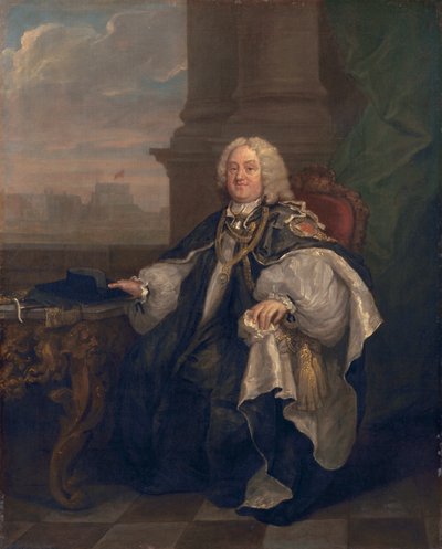 Benjamin Hoadly, évêque de Winchester, 1742 - William Hogarth