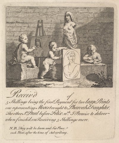 Garçons espionnant la nature, 1751 - William Hogarth