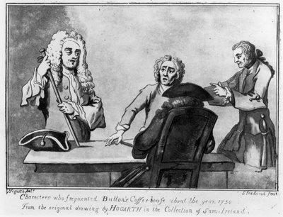 Café Buttons, 1730 - William Hogarth
