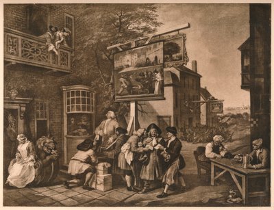 Canvassing for Votes, Planche II de The Humours of an Election, 1757 - William Hogarth