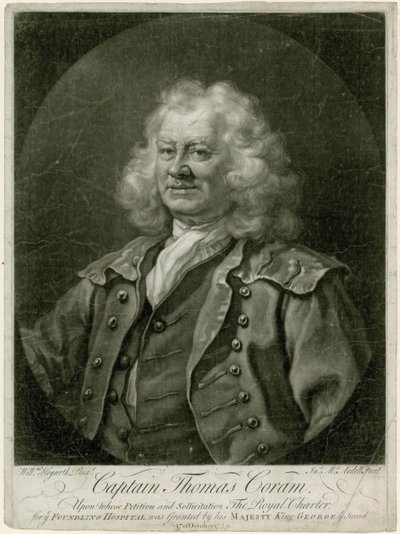 Capitaine Thomas Coram - William Hogarth
