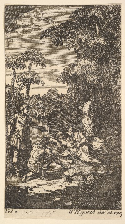 Cassandra, Frontispice, Vol. 2 - William Hogarth
