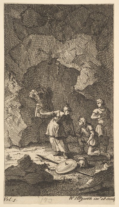 Cassandra, Frontispice, Vol. 5, 1725 - William Hogarth