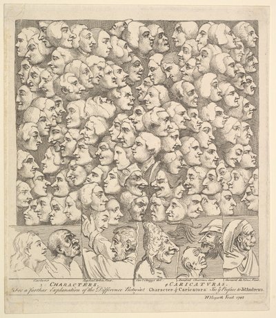 Caractères et Caricatures - William Hogarth