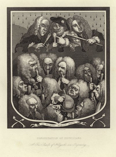 Consultation de Médecins - William Hogarth