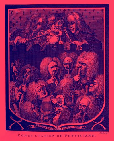 Consultation des médecins - William Hogarth