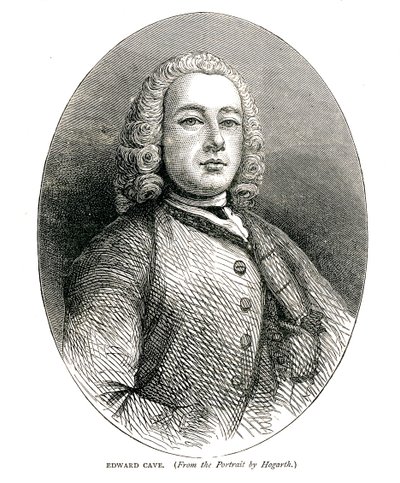 Edward Cave, c.1700s - William Hogarth