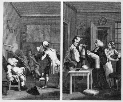 Frontispice de Tristram Shandy - William Hogarth