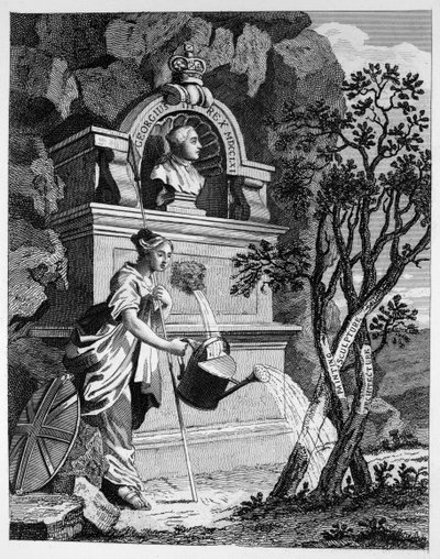 Frontispice du catalogue des artistes - William Hogarth
