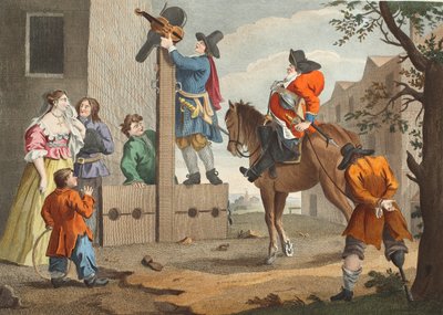 Hudibras menant Crowdero en triomphe, de 