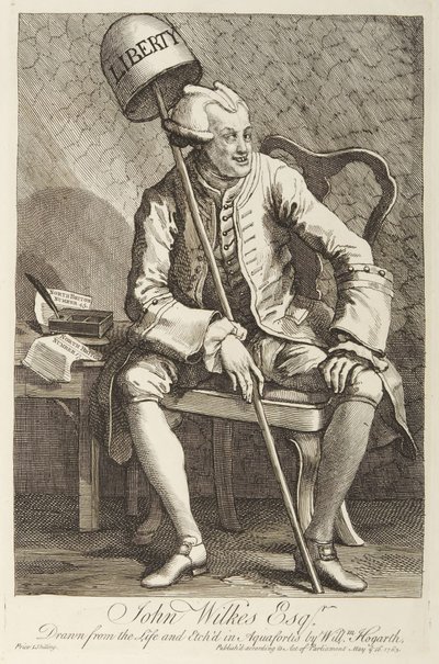 John Wilkes - William Hogarth