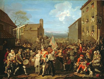 La marche des gardes à Finchley, 1750 - William Hogarth