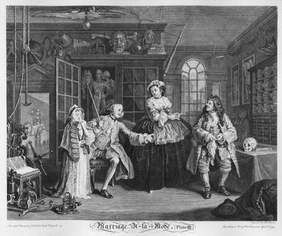 Le Mariage à la Mode, Planche III, L