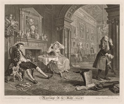 Mariage à la Mode : Planche II - William Hogarth