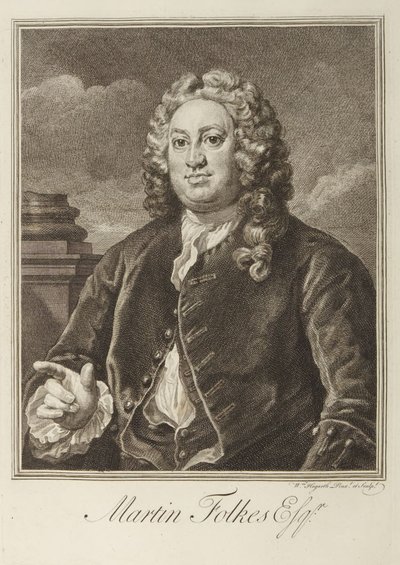 Martin Folkes - William Hogarth