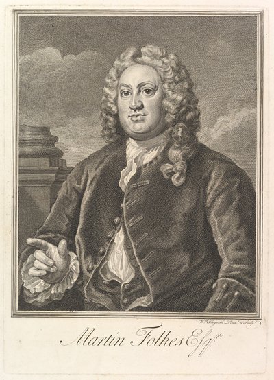 Martin Folkes, 1742 - William Hogarth