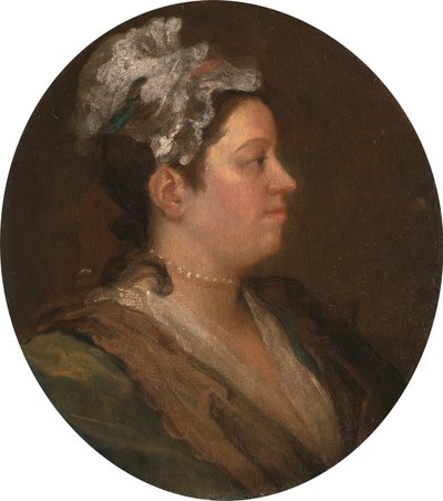 Mary Hogarth (1699-1741), vers 1740 (pré-conversation) - William Hogarth