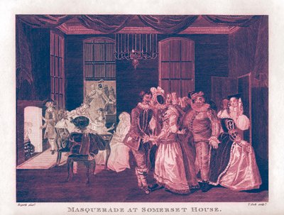 Mascarade à Somerset House par William Hogarth - William Hogarth