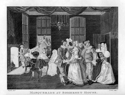 Mascarade à Somerset House - William Hogarth