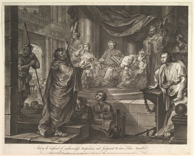 Paul devant Félix, 5 février 1752 - William Hogarth