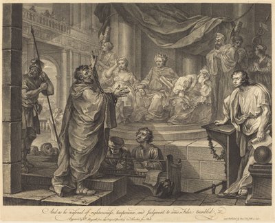 Paul devant Félix - William Hogarth