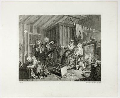 Cinquième planche, tirée de A Harlot