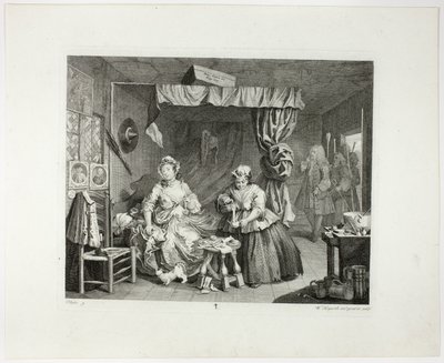 Troisième planche, tirée de A Harlot