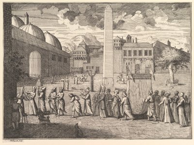 Procession à travers l