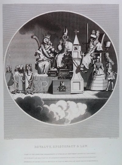 Royauté, Épiscopat et Droit - William Hogarth