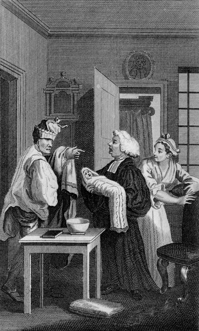 Deuxième frontispice de Tristram Shandy - William Hogarth