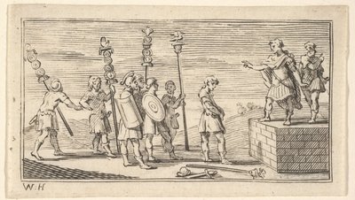 Décharge honteuse John Beaver, Châtiments militaires romains, 1725, après 1725 - William Hogarth