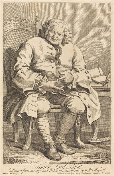 Simon Lord Lovat - William Hogarth