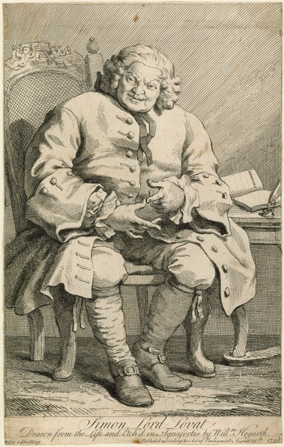 Simon Lord Lovat - William Hogarth