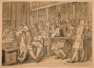 Esquisse pour Industry and Idleness - Planche X, 1747 - William Hogarth