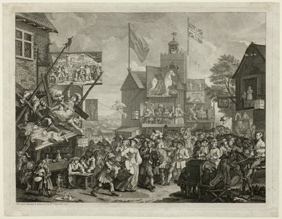 Foire de Southwark - William Hogarth