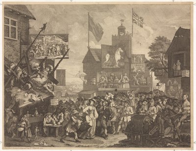Foire de Southwark - William Hogarth
