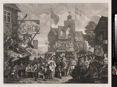 Foire de Southwark - William Hogarth