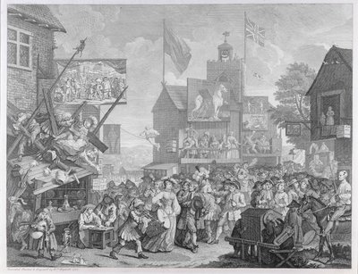 Foire de Southwark, 1733 - William Hogarth