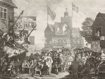 La foire de Southwark. 1733 - William Hogarth