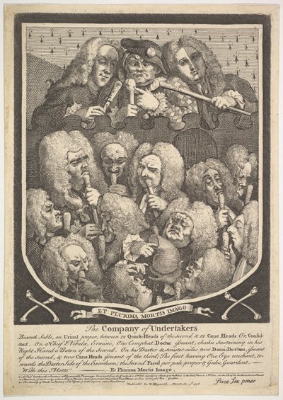 La compagnie des entrepreneurs, 3 mars 1736 - William Hogarth