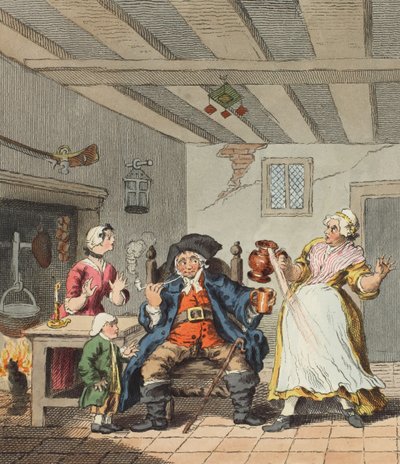 Le retour du fermier, illustration de 