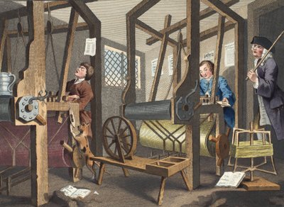 Les compagnons apprentis à leurs métiers, planche I de 