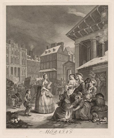 Les Quatre Moments de la Journée: Matin - William Hogarth