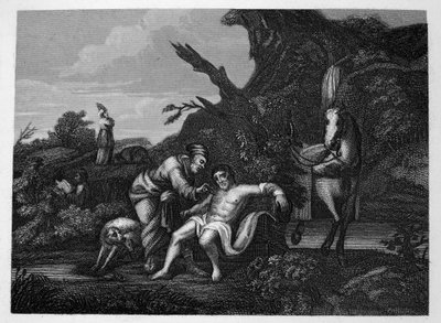 Le Bon Samaritain - William Hogarth