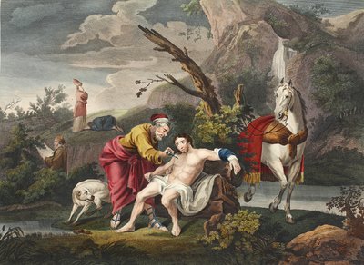 Le Bon Samaritain, illustration de 